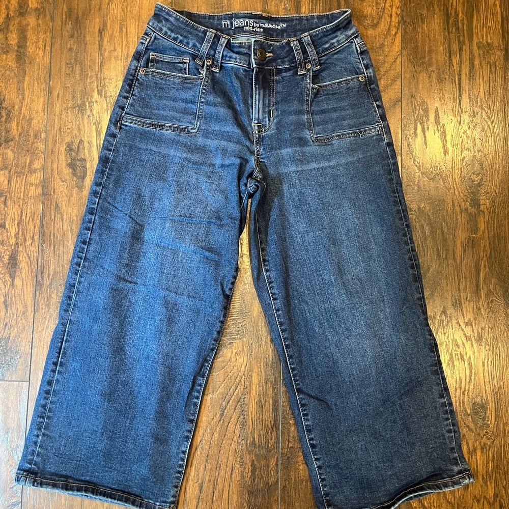 M Jeans by Maurices Dark Blue Ankle & Cropped Jeans